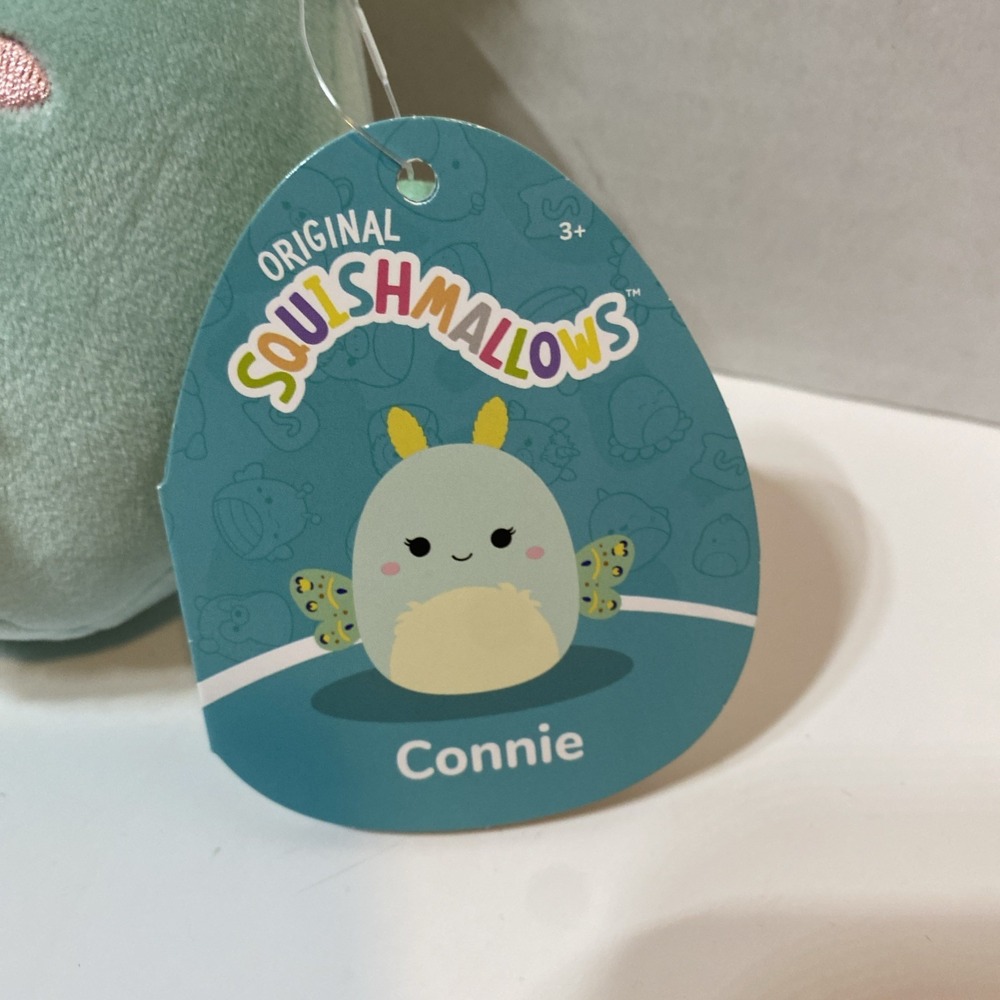 Connie Moth Squishmallow Fuzzy Belly‎ 5 Inch New With Tags - Picture 2 of 9